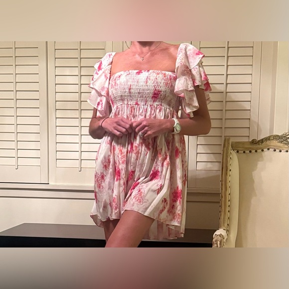 MISA Los Angeles on or off shoulder babydoll dress - Picture 5 of 13